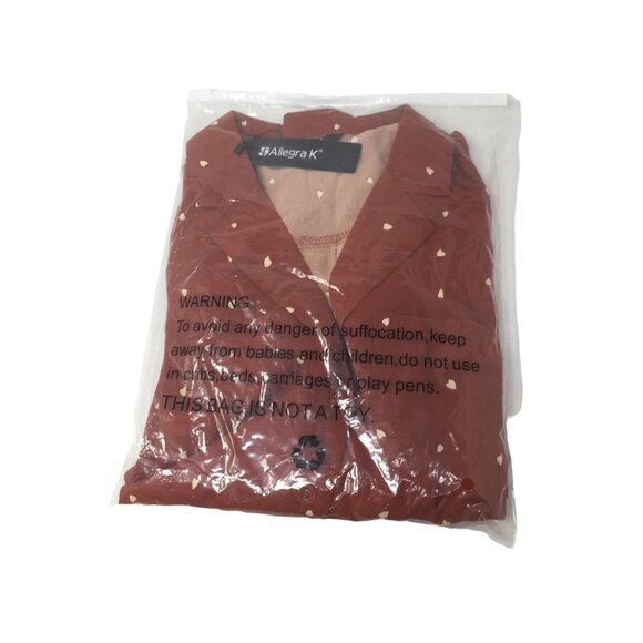 Allegra K Womens Long Sleeve Button Up Shirt with Collar (XS) - Picture 4 of 10